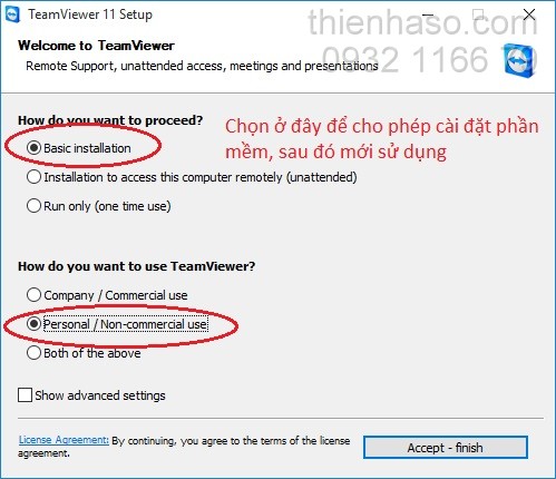 Tải phần mềm teamviewer 11 miễn phí